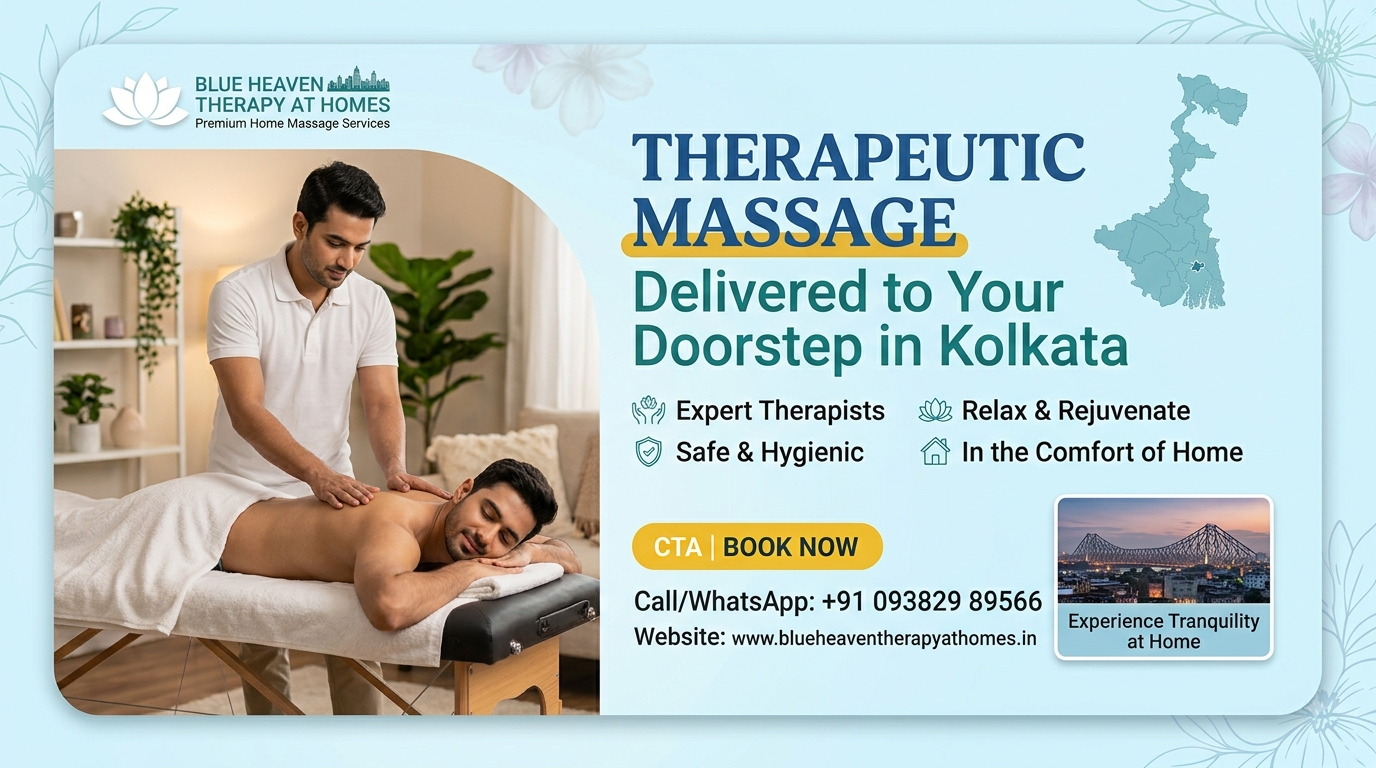 Home massage therapy session